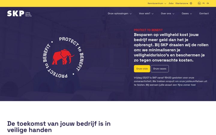 Screenshot di skp.be