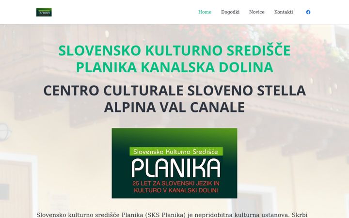 Screenshot ta' sksplanika.eu