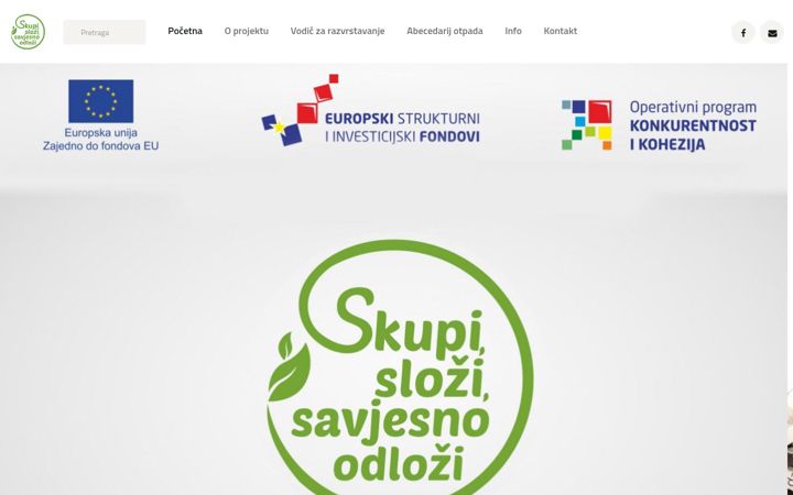 Screenshot of skupi-slozi-makarska.com