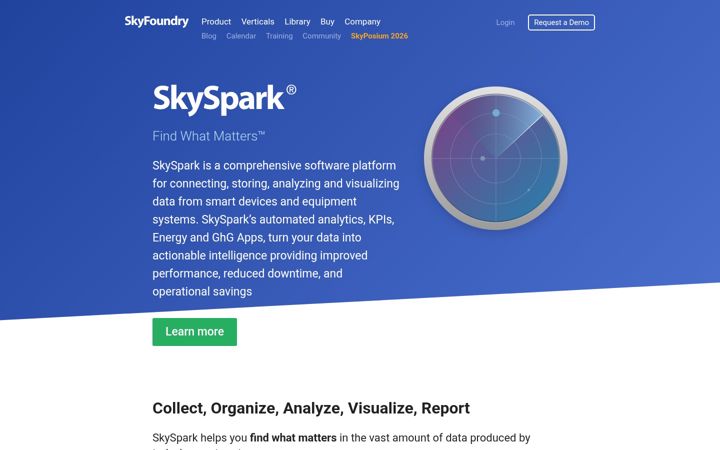Captura de ecrã de skyfoundry.com