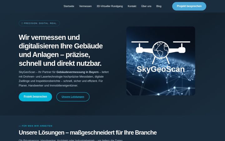 Screenshot di skygeoscan.de