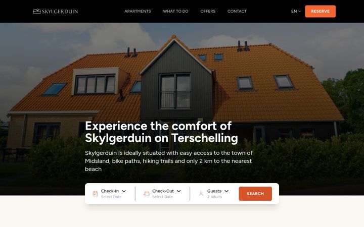Screenshot van skylgerduin.nl