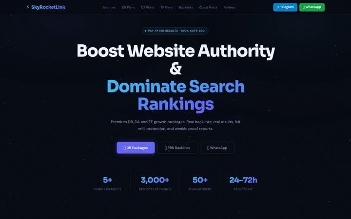 Screenshot of skyrocketlink.shop