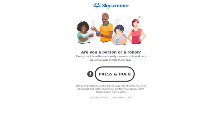 Screenshot of skyscanner.com.sa
