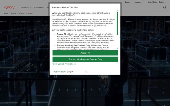 Screenshot του skytap.com
