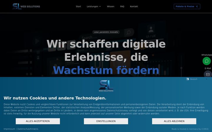 Screenshot of sl-websolutions.de