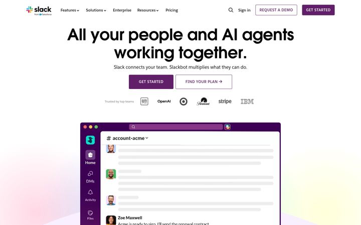 Screenshot of slack-msgs.com