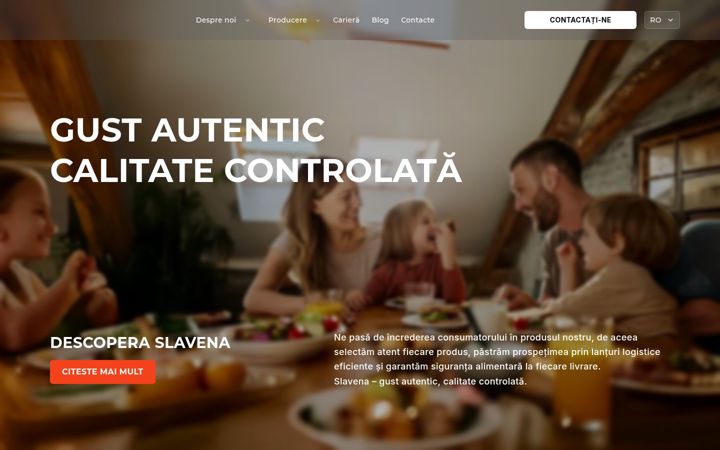 Screenshot of slavena.md
