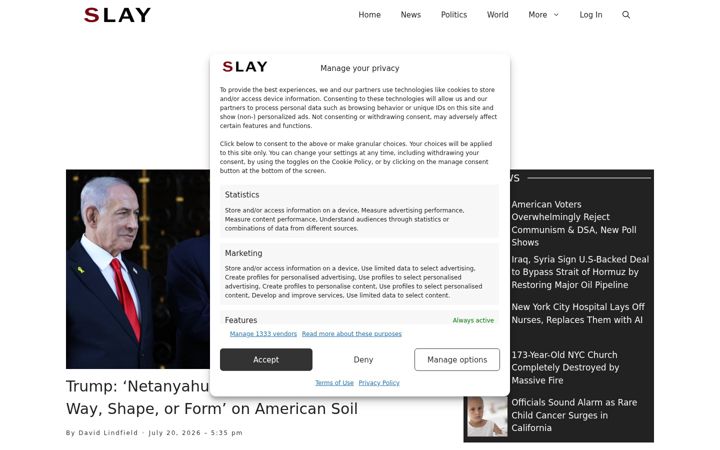 Screenshot of slaynews.com