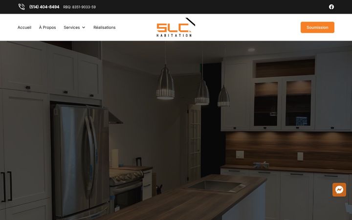 Screenshot of slchabitation.com