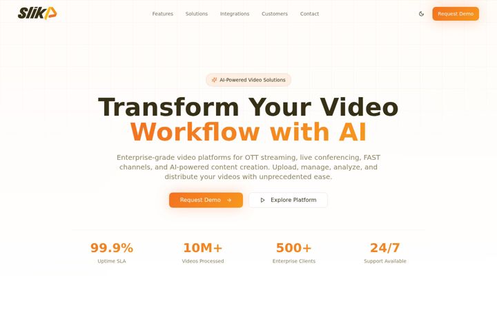 Screenshot of sli.ke