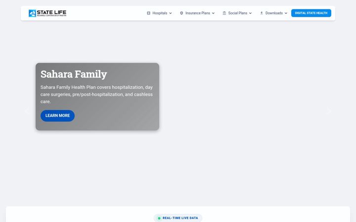 Screenshot of slichealth.com