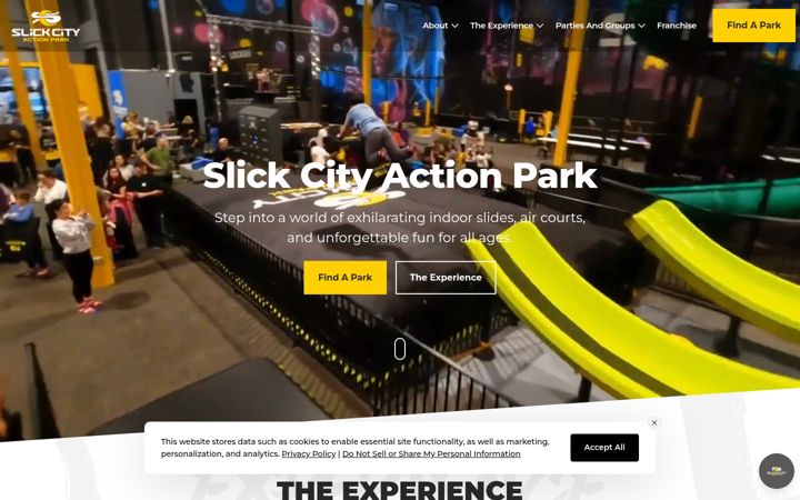 Skærmbillede af slickcity.com