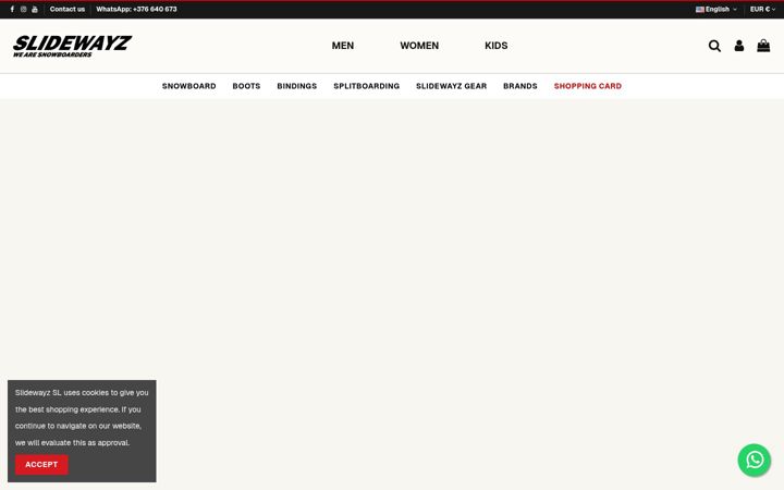 Screenshot of slidewayz.com
