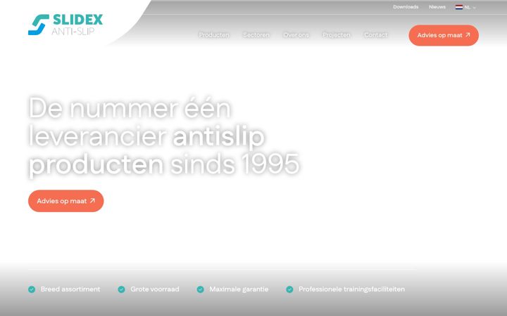 Screenshot di slidex.nl