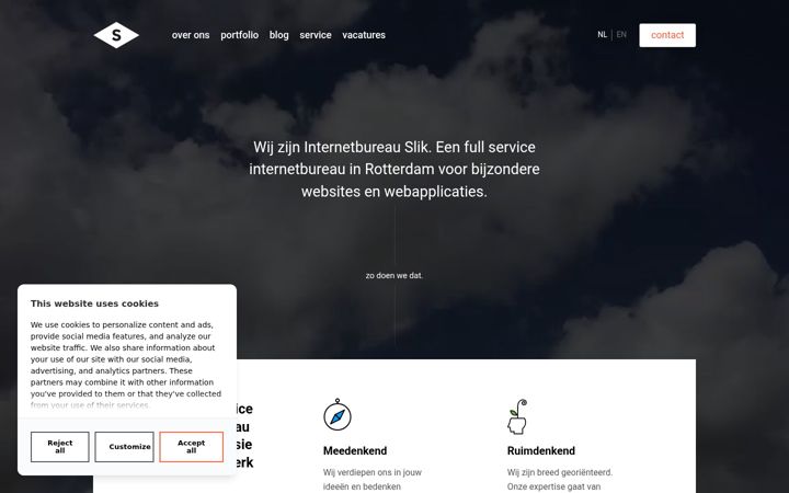 Screenshot of slik.nl