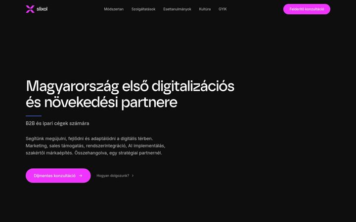 Screenshot of slixol-media.com