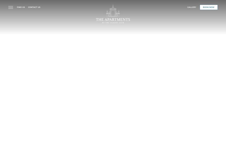 Screenshot of sloaneclubapartments.com