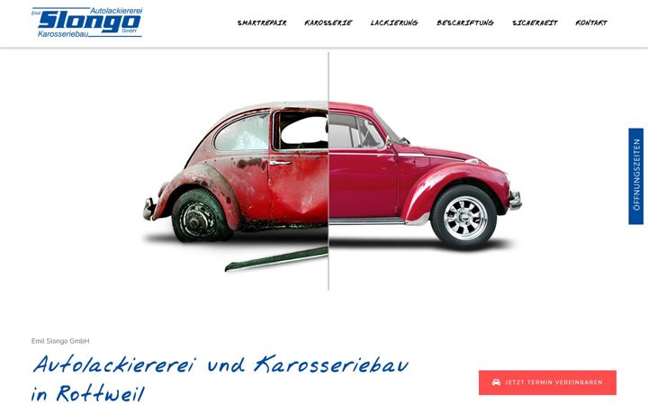 Screenshot ta' slongo-gmbh.de