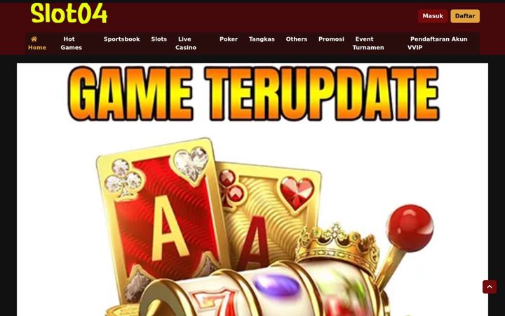 Screenshot of slot04.org