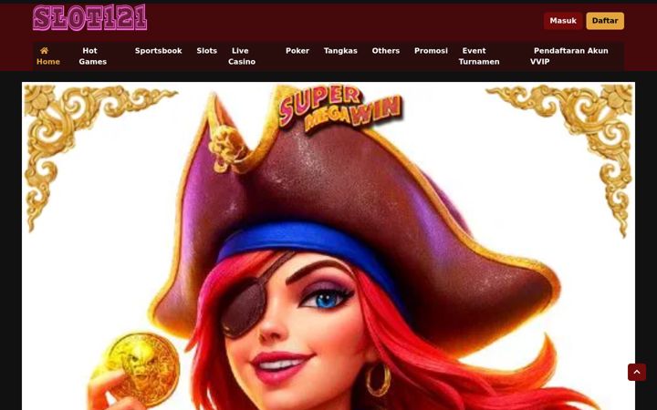 Screenshot of slot121.net