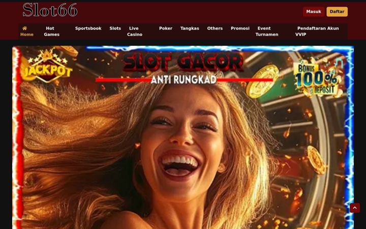 Skærmbillede af slot66a.com