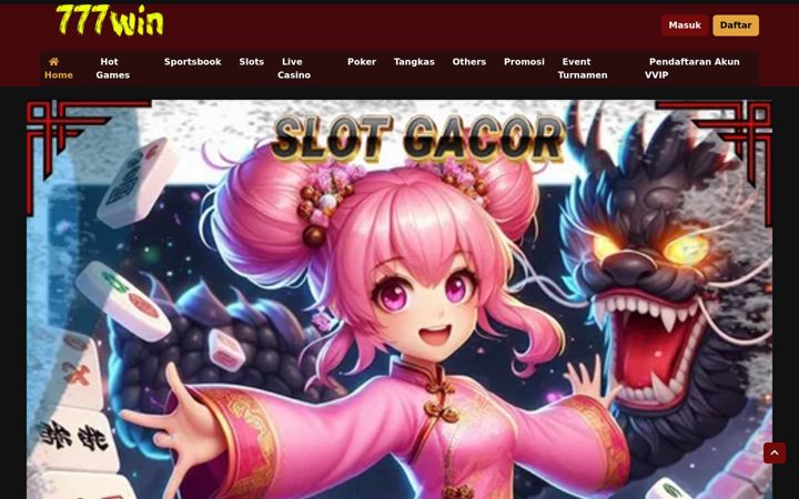 Screenshot of slot777win.net