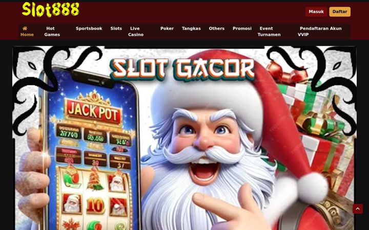 Screenshot of slot888pulsa.com