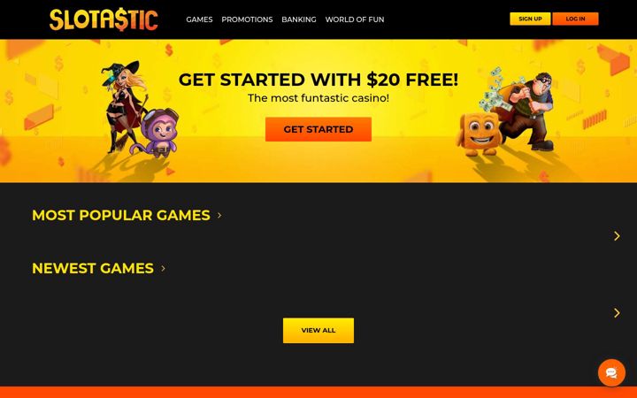 Screenshot of slotastic.com
