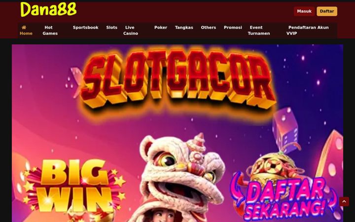 Screenshot van slotdana88.net