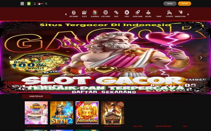 Screenshot of slotdemox500.com