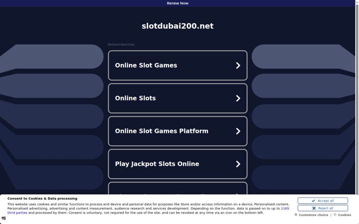 Screenshot von slotdubai200.net