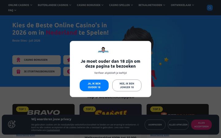 Screenshot of sloterman-nl.com