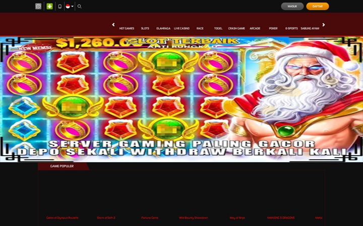Screenshot stránky slotfinal88.com