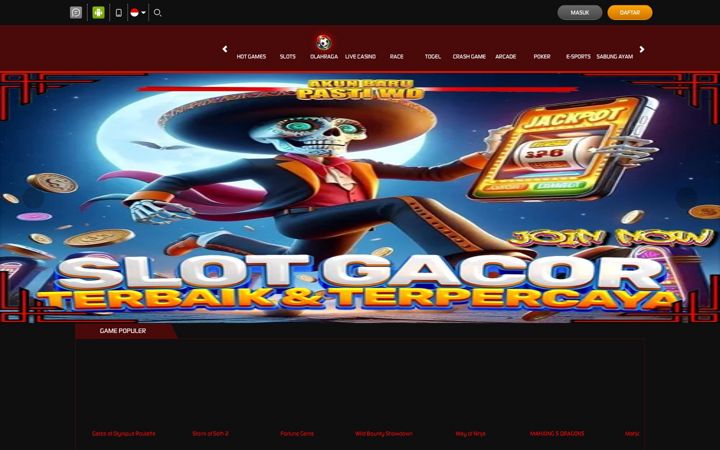 Screenshot di slotgaruda99.com
