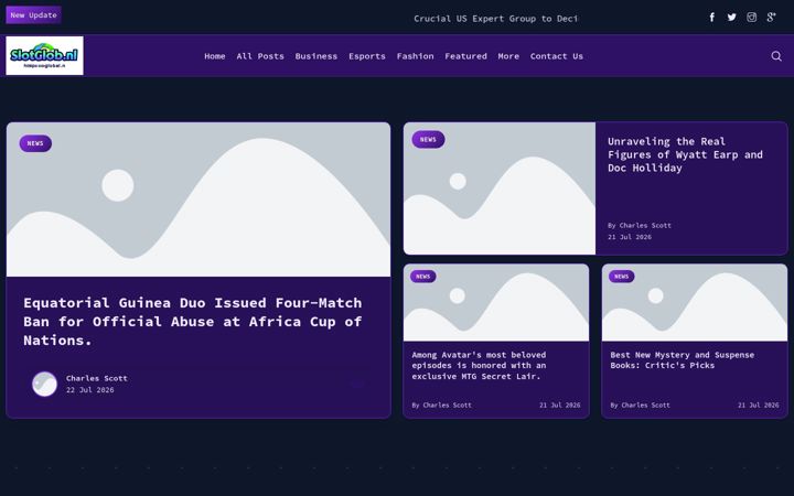 Screenshot of slotglobal.nl