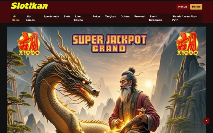 Screenshot von slotikan.com