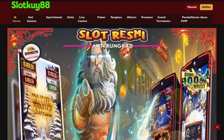 Screenshot of slotkuy88.com