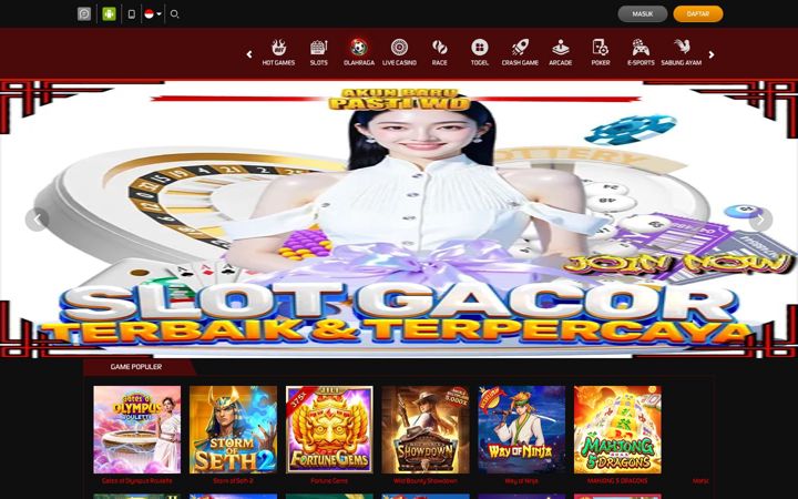 Screenshot di slotnaga89.com