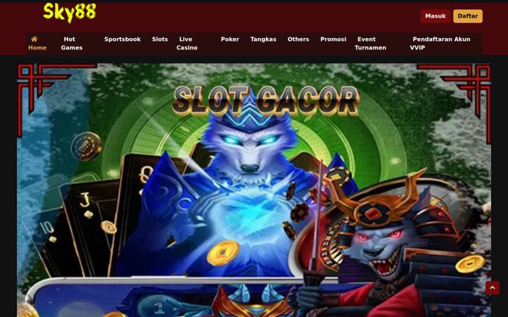 Screenshot of slotsky88.com