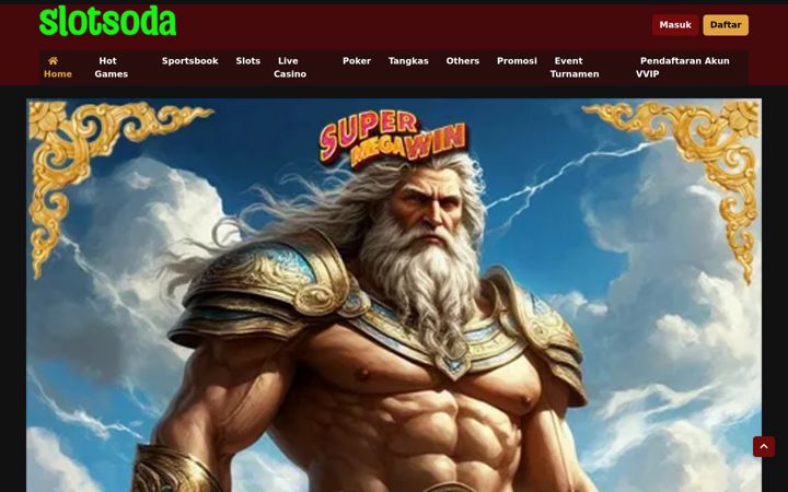 Screenshot of slotsoda.net