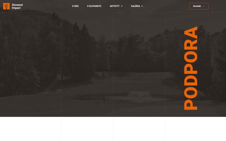 Screenshot of slovanetimpact.sk