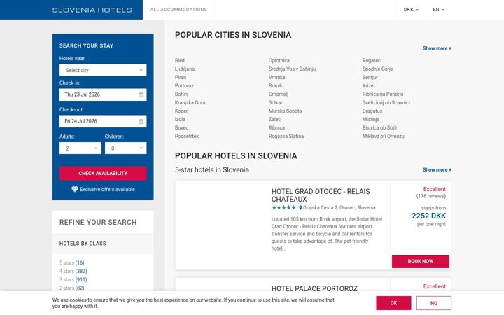 Ekrānuzņēmums no slovenia-hotel.com