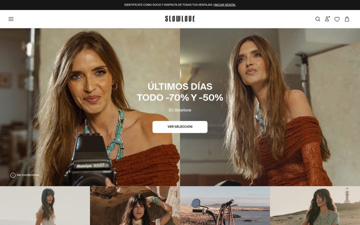 Screenshot of slowlove.com