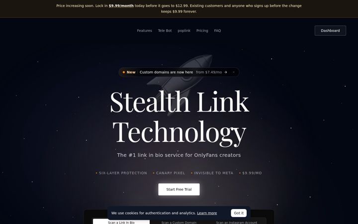 Screenshot of slt.bio