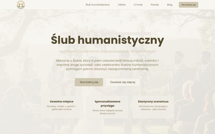 Zrzut ekranu slubinaczej.pl
