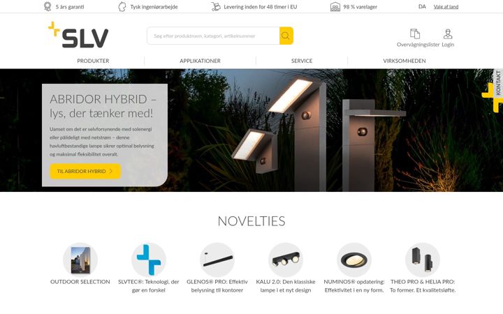 Screenshot of slv.com