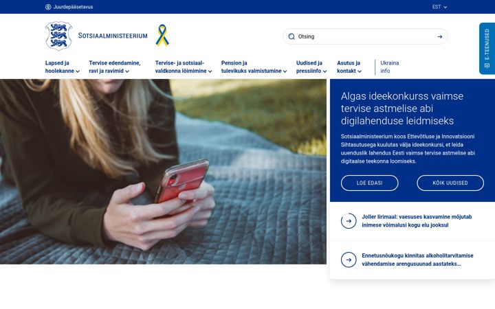 Screenshot of sm.ee