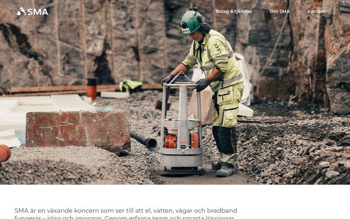 Ekraanipilt saidist smainfrastruktur.se