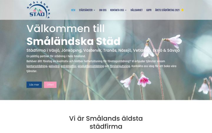Capture d'écran de smalandskastad.se